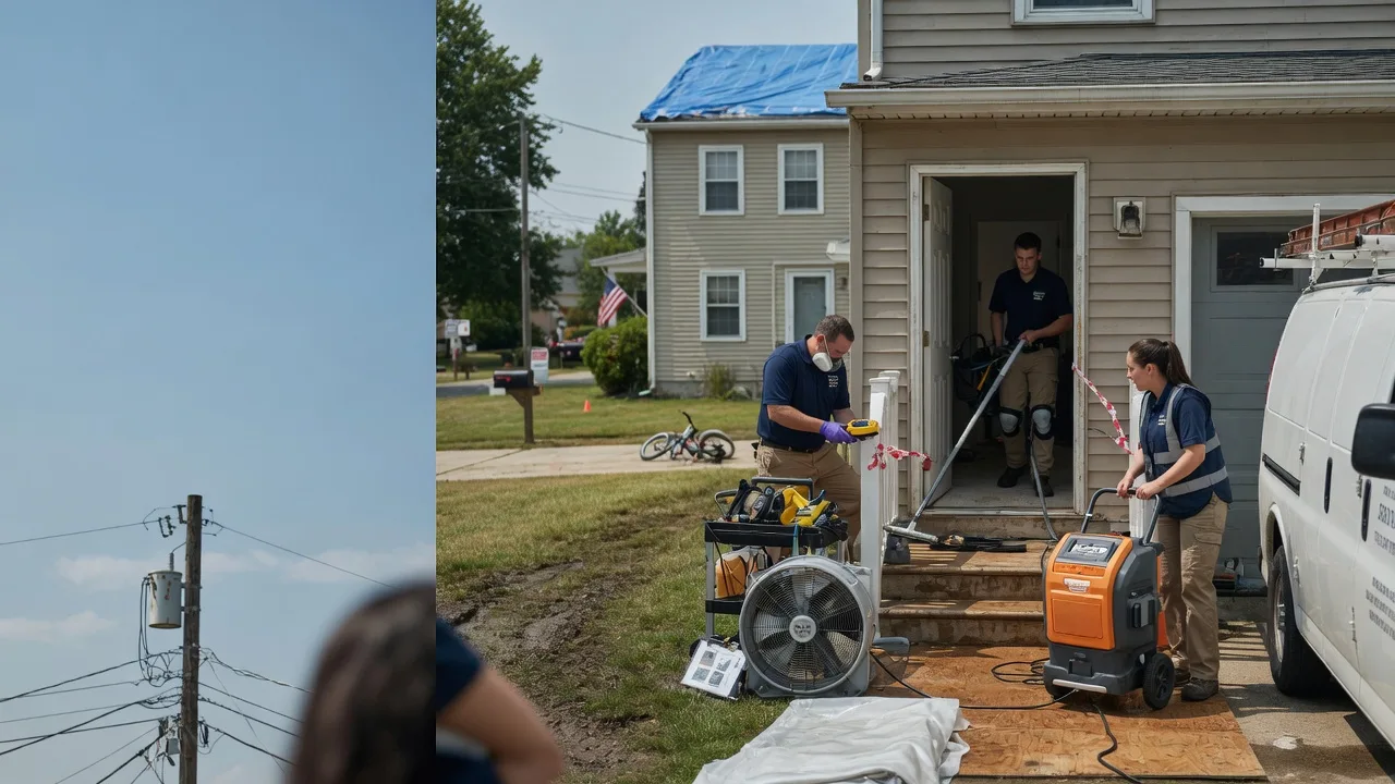 Water Damage Repair in Finleyville, PA near me